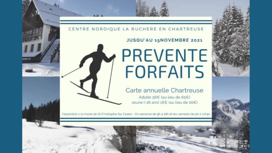 Prévente Forfaits