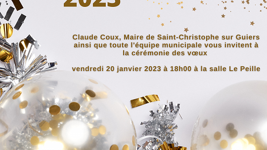 Cérémonie des vœux 2023