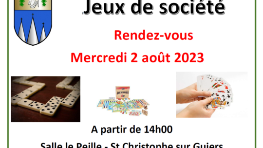 Jeux de société