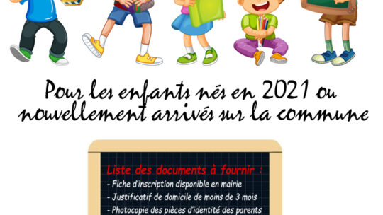 Rentrée scolaire 2024/2025